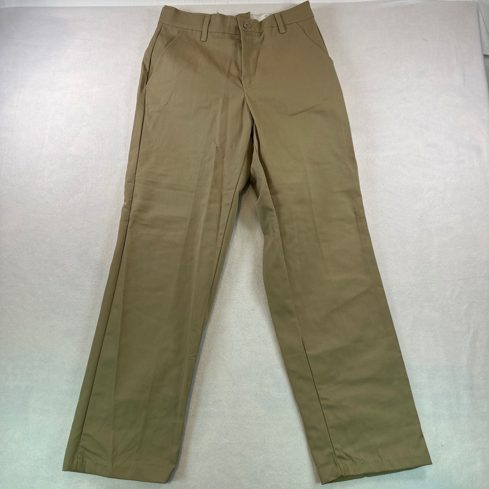 Red Kap PT20KH0 Mens Khaki Dura-Kap Industrial Work Pants 30x32 Tan Straight Leg